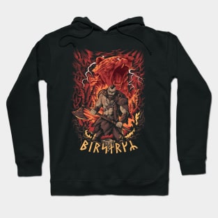 Berserker Warrior Bear Viking Norse Pagan Hoodie